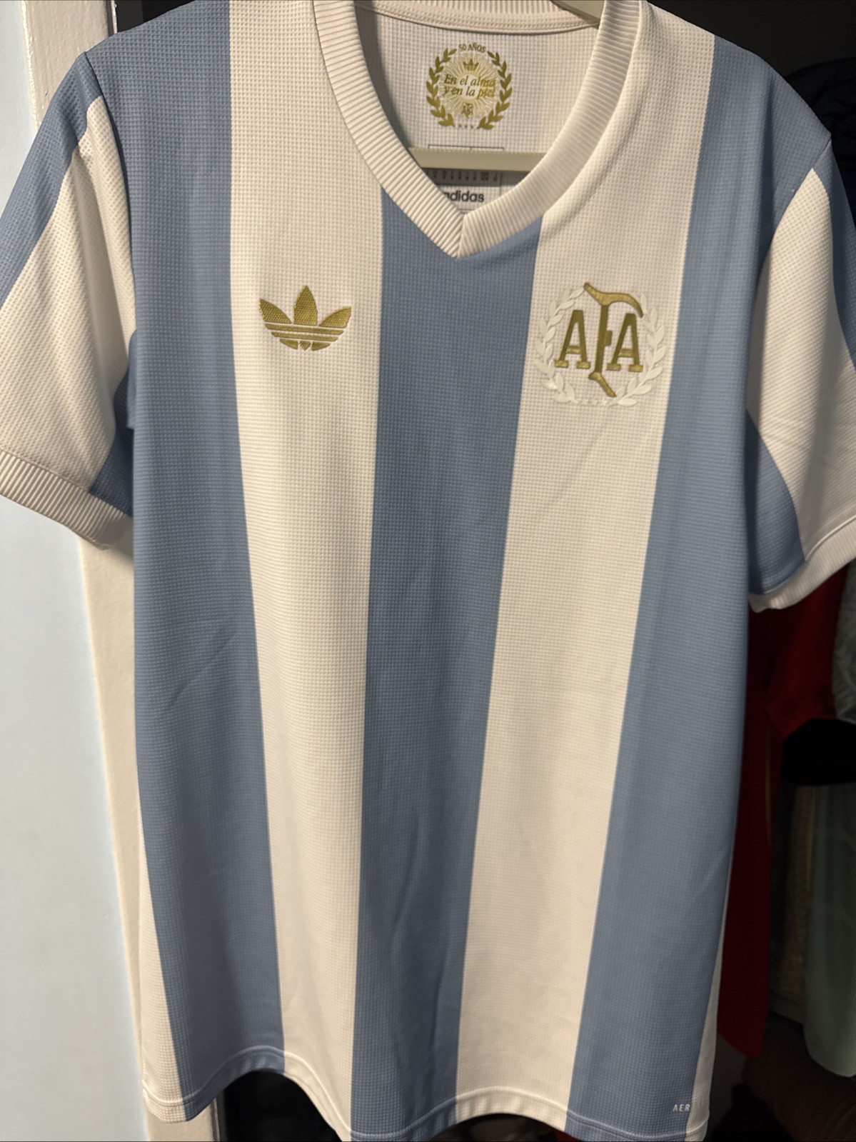 Argentina 2024/2025 Size M Authentic 50 Years
