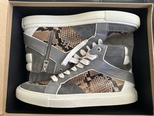 Men  s Designer Shoes , Zadig And Voltaire Size US 12 EU 45 , Leather , High Top