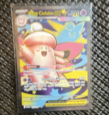 Nintendo Mega Clefable EX Full Art Holo Ultra Rare 103/108 XY Pokémon TCG