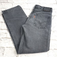 Levi  s 514 Men  s Black Straight Fit Jeans Size 27x27