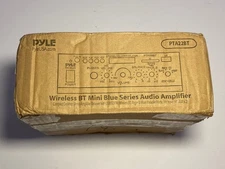 Pyle Bluetooth Compact Home Audio Amplifier 40W x 2 Mini Stereo Receiver