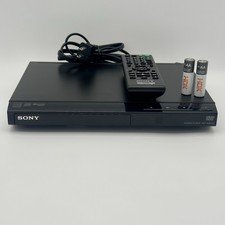 Sony CD/DVD Player DVP-SR210P - Original Remote - New Batteries - Working
