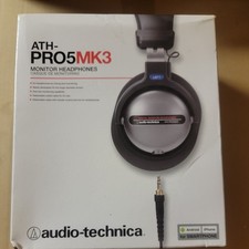 Audio-Technica ATH-PRO5MK3 BK Closed-Back DJ Headphones, Black, New