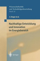 Nachhaltige Entwicklung Und Innovation Im Energiebereich | U. Steger (U. A.)