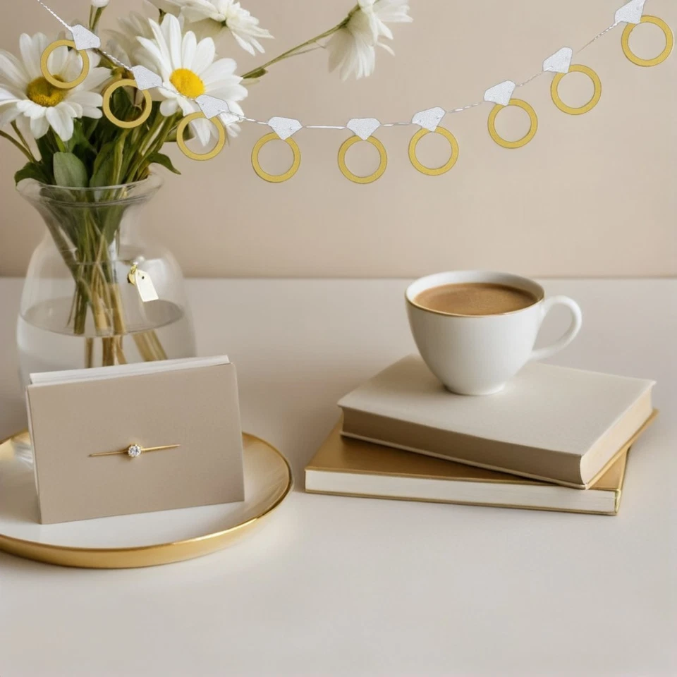 Papel de ducha nupcial pancarta telón de fondo decoración despedida de soltera Foto 3 de 4