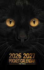 Pocket Calendar 2026-2027 For Purse: 2-Year From January 2026 To December 2027 w