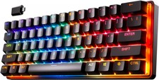 SteelSeries - Apex Pro Mini 60 V2 Wireless Mechanical OmniPoint Adjustable H...