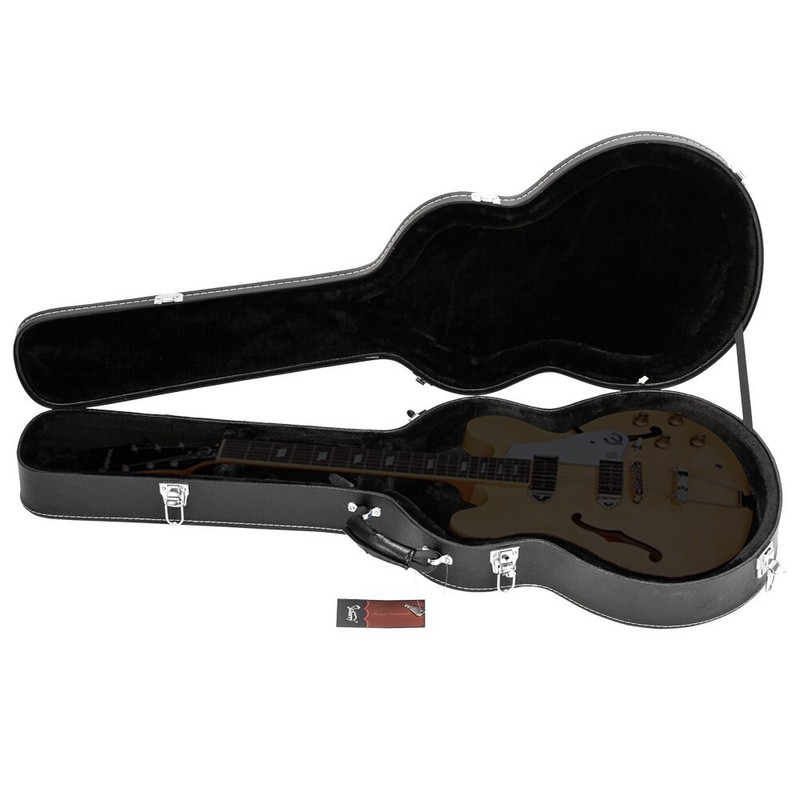 Yescom Electric Guitar Case Hard Shell with Lock, Suit for Gibson 335 Style