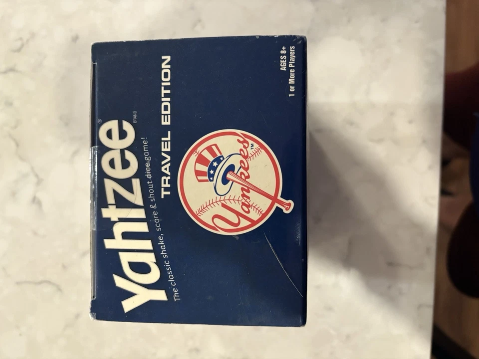 2008 Hasbro New York Yankees Yatzee Travel Edition Factory Sealed Game - Image 2 of 4