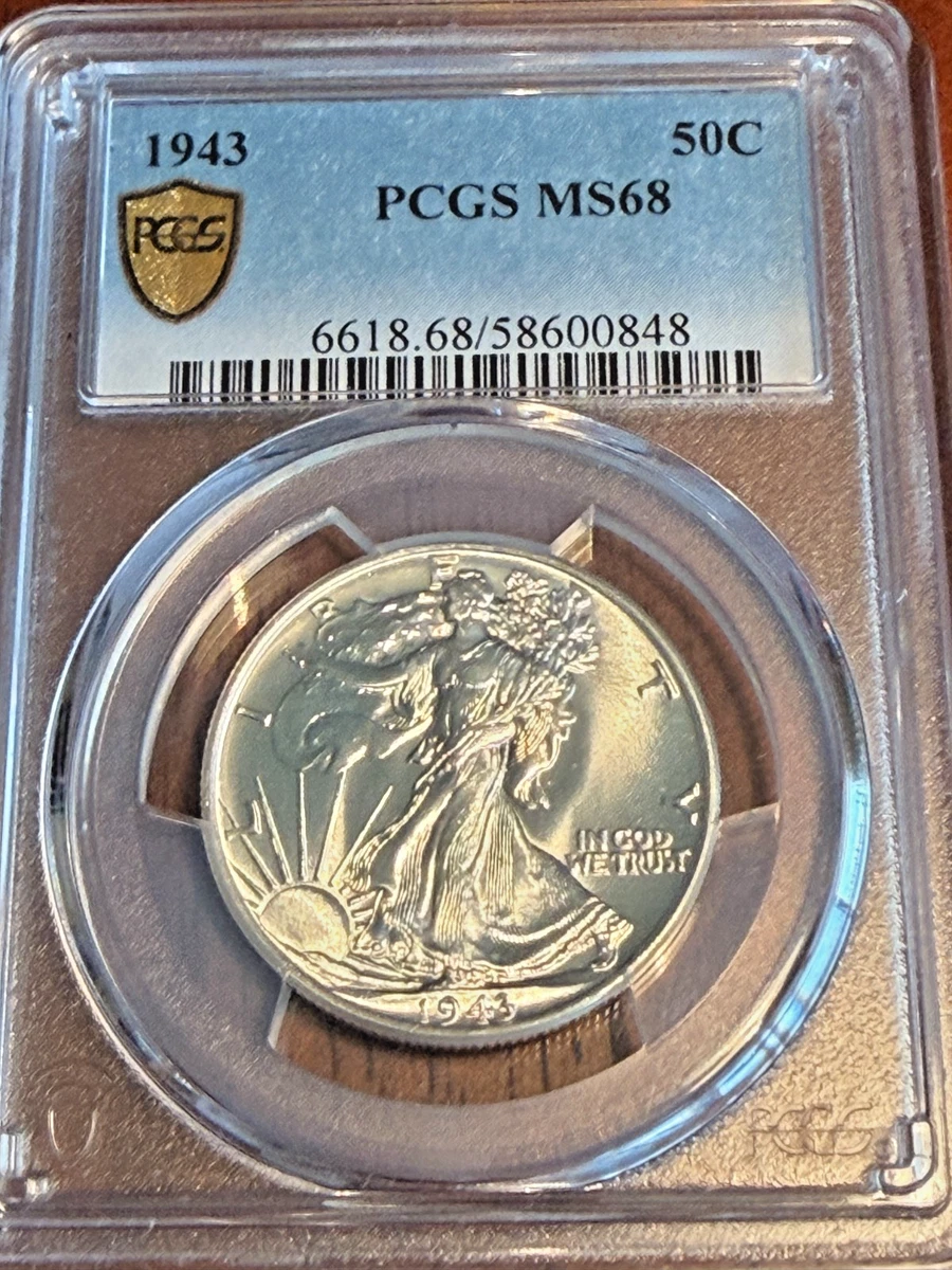 MS 68 Graded Liberty Walking Half Dollars (1916-1947) for sale | eBay