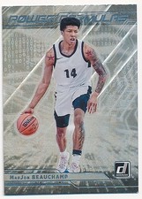 MARJON BEAUCHAMP 2022 DONRUSS POWER FORMULAS #PF-MBE BASKETBALL