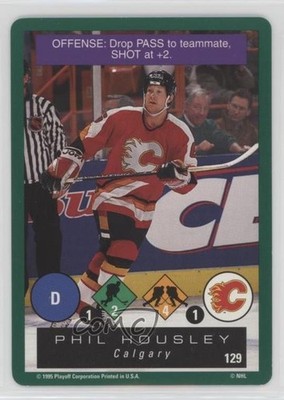1995-96 Playoff One on One Challenge Phil Housley #129 HOF 8d2