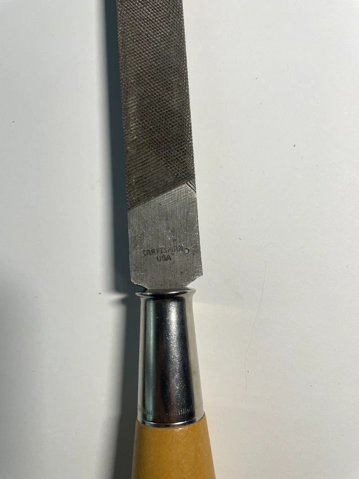 Nichoson 8” Two Sided Rough File W/ Wood Handle - Image 2 of 3