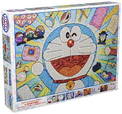 Ensky 1000-Piece Doraemon Mosaic Art Jigsaw Puzzle 51x73.5cm