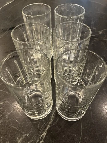 VINTAGE ANCHOR HOCKING  MANCHESTER GLASS REPLACEMENT TUMBLER 16 OZ