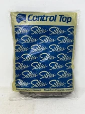 Vintage Silkies Control Top Pantyhose With Support Legs  765 X-Queen Taupe
