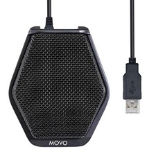 Movo MC1000 Conference USB Microphone for Computer Desktop and Laptop with 180 