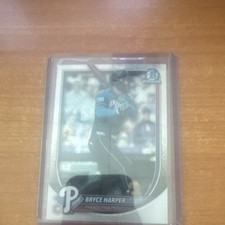 Topps 2025 Bowman Chrome Bryce Harper #37 Phillies MLB Baseball