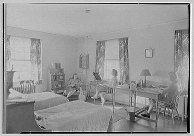 Emily Abbey Hall Mount Holyoke College South Hadley Massachusetts Students room