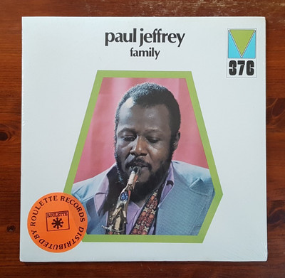 Paul Jeffrey LP SEALED Family MAINSTREAM US Stanley Clarke George Cables MRL 376