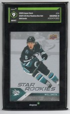 2024-25 Upper Deck Star Rookie Box Set Michael Misa #14, graded 