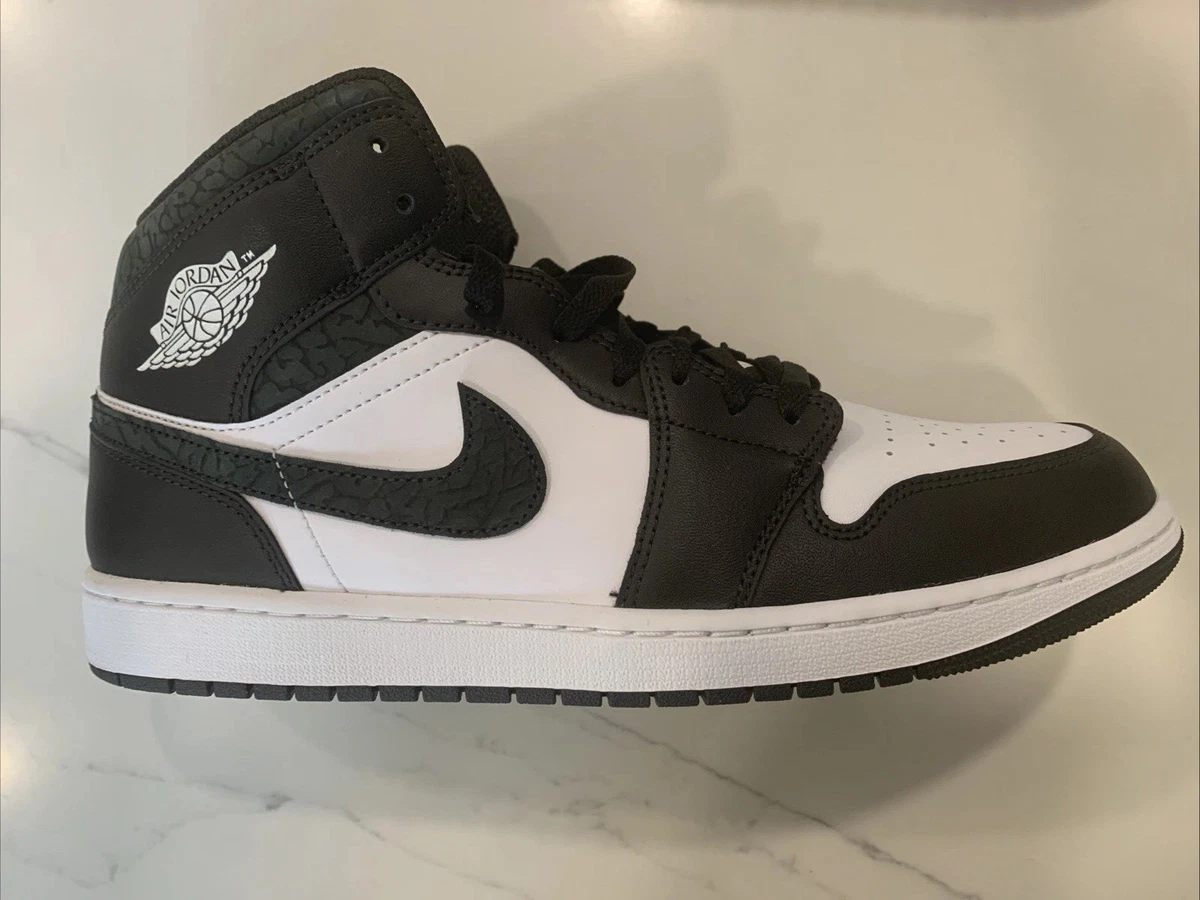 Jordan 1 Mid Black Off Noir for Sale | Authenticity Guaranteed | eBay