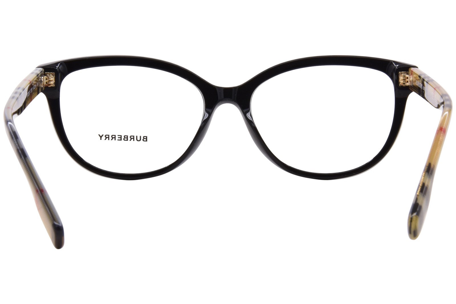 Burberry Esme BE2357 3757 Eyeglasses Frame Women's Black Full Rim 54mm thumbnail 4