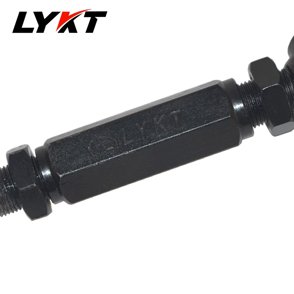 LYKT 2pcs Adjustable Rear Camber Alignment Arm for Honda CRX、Civic、CR-V、DELSOL Foto 4 de 4