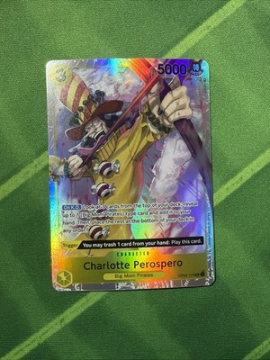 Charlotte Perospero OP03-113 SR One Piece Pillars of Strength Foil Near Mint NM