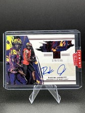 2023 Chronicles Impeccable Canvas Creations Autograph Red Rakim Jarrett RC /199