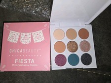 NWB ChicaBeauty "Fiesta" Mini Eyeshadow Palette (9 colors)