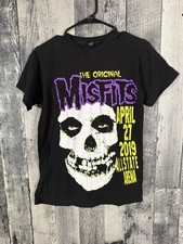 The Original Misfits April 27, 2019 Allstate Arena Concert T-Shirt Size Small S