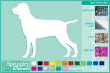 BRACCO ITALIANO SILHOUETTE cut vinyl decal #1 Dog stickers