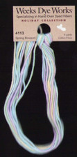 Weeks Dye Works Hand Dyed Floss 4113 SPRING BOUQUE 5 yd Cross Stitch Needlepoint