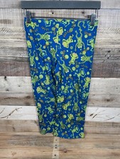 Green Frogs Blue Fleece Boys 4 PJ Pants Sleepwear Kids Pajamas Animals Bottoms