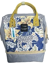 V-Coool Professional Cooler Bag Backbag Leopard Flower