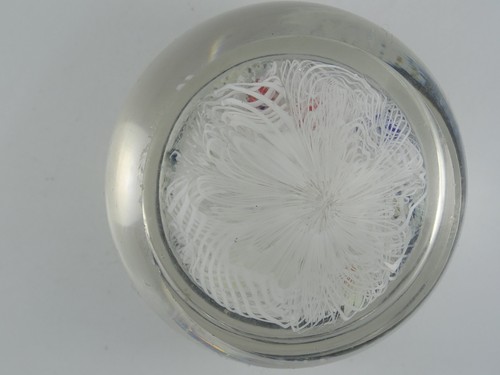 VINTAGE 60's STRATHEARN CRIEFF MILLEFIORI ART GLASS PAPERWEIGHT - Picture 7 of 8