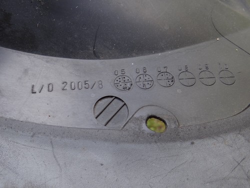 2006 - 2009 TOYOTA 4RUNNER REAR LEFT & RIGHT SIDE MUD SPLASH FLAP GUARD OEM PAIR - Bild 13 von 13