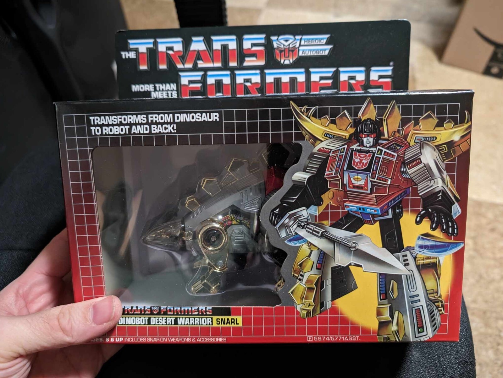 KO Transformers G1 Dinobots Lot (Grimlock, Swoop, Slag, Snarl, and