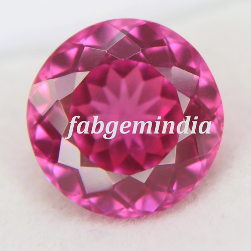7 Ct Loose Gemstones Certified Excellent Cut Round Pink Natural Beryl - Picture 2 of 5