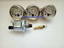 Electrical Gauges Set- Volt Gauge Temp Gauge Oil Pressure Gauge With Sender Wc