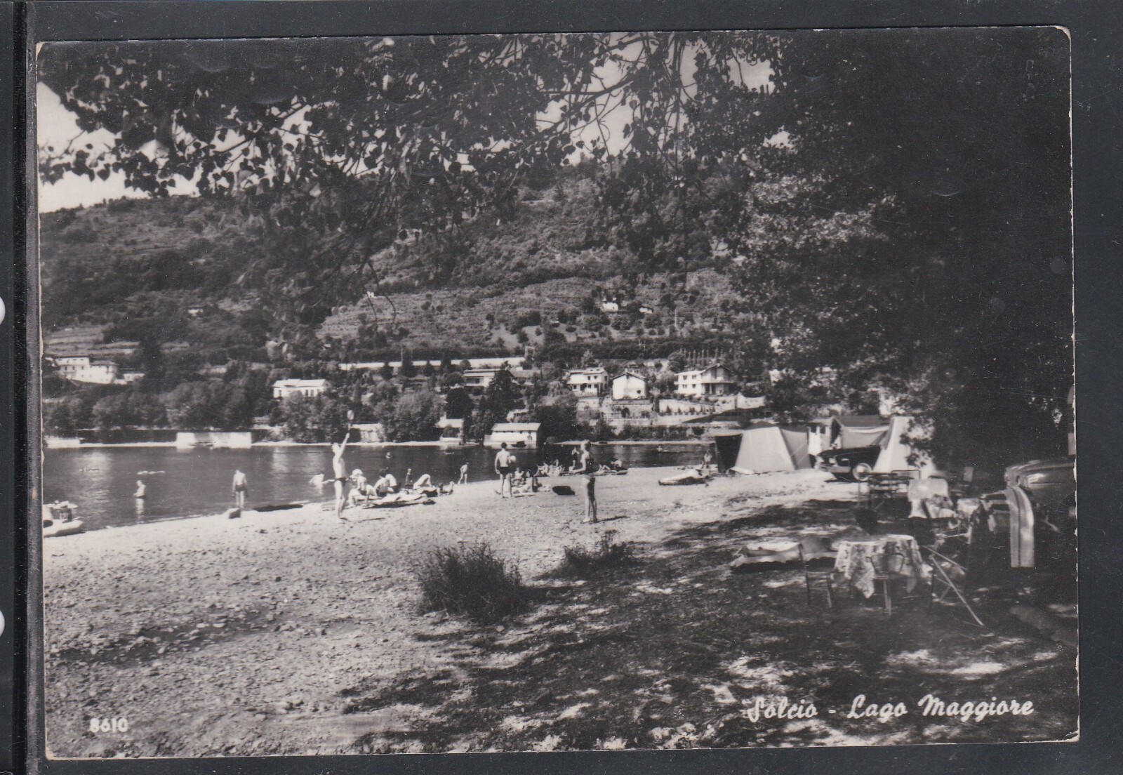 Cartolina Solcio Lago Maggiore ANIMATA AC1277