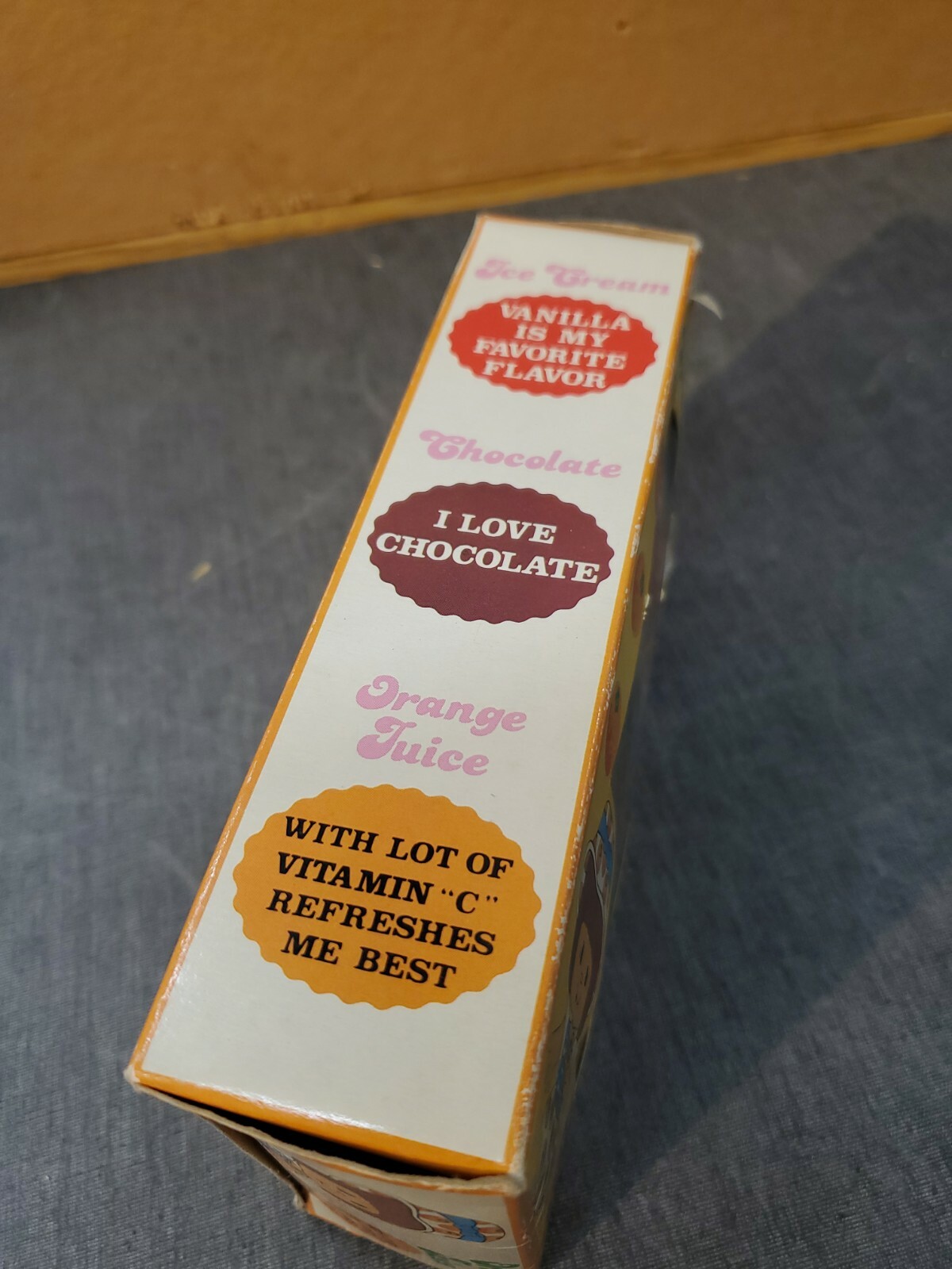 Vintage East West Distributing co. Orange Juice Doll NIB - Box has Damage