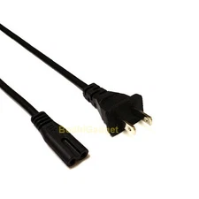 AC Power Cord 2-Prong Cable For BOSE Acoustic Wave Music System II