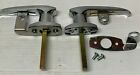 <!--F#f_0-->Lockable Chrome L-Handle X 2 Rear Fixing Suit Trailer Toolbox Caravan Canopy<!--F/-->