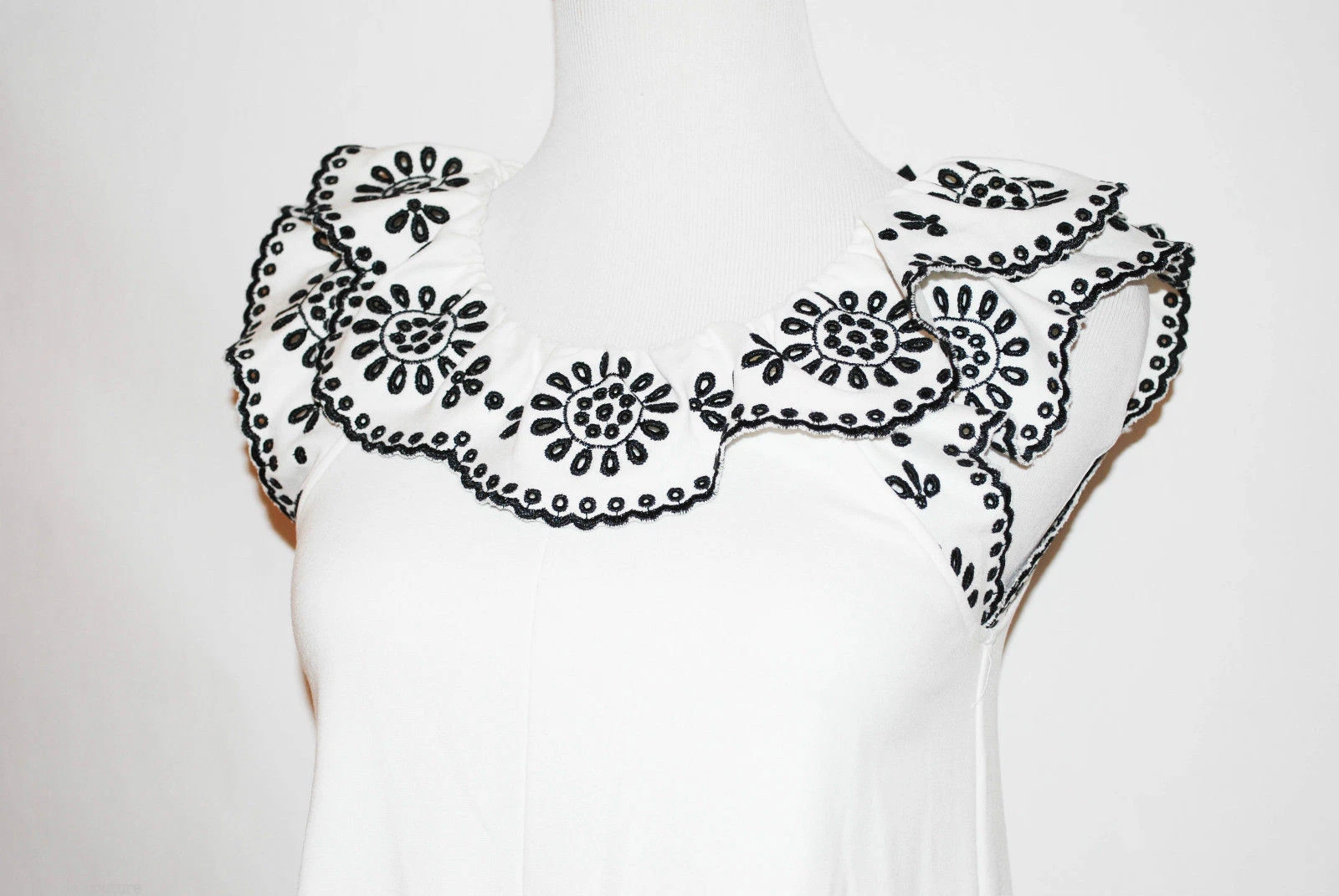 ABITO DONNA ROSSO VALENTINO BIANCO NERO ELEGANTE TAGLIA SMALL