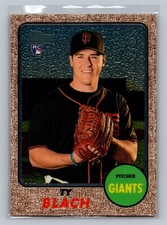 2017 Topps Heritage Chrome Ty Blach /999 RC #THC-659