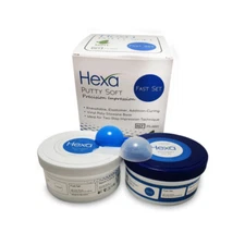 HEXA PUTTY FAST SET  MINT 290 ML EACH BASE & CATALYST