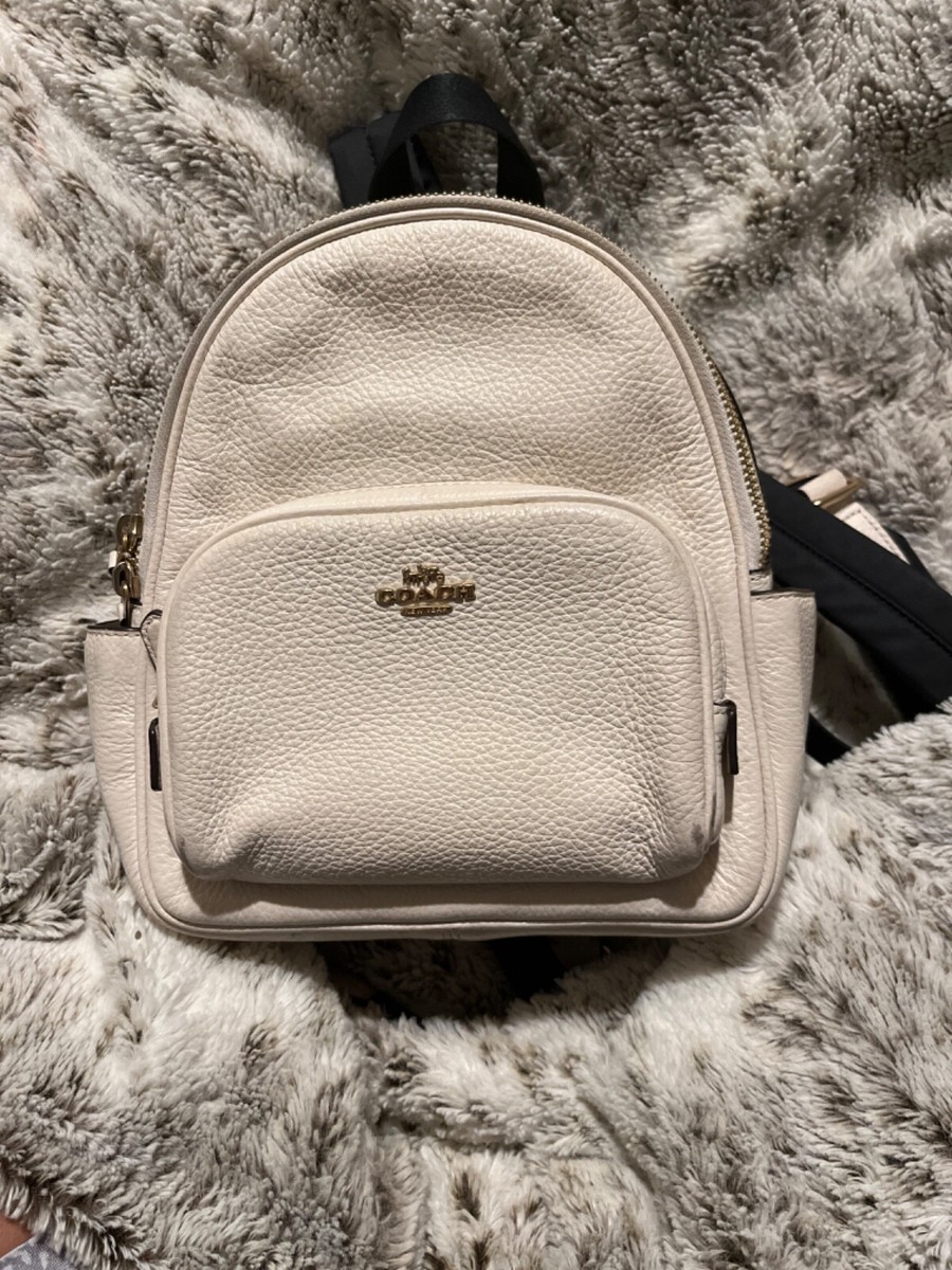 Coach Mini Court Backpack (IM/Chalk) for women | eBay