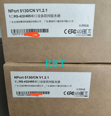 MOXA NPort5130/CN Port Serial Server brand new